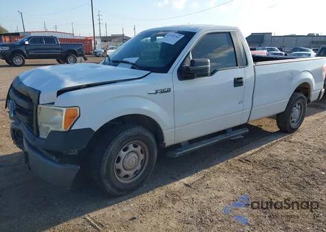 2013 Ford F-150 Xl from USA, damaged, VIN 1FTNF1CF7DKE35750